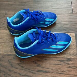 adidas Kids Shoes in Blue and Gold